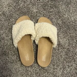 Beige Slippers